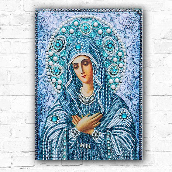 DIY Mary Special Drill Diamond Art Painting - Creative Serenity