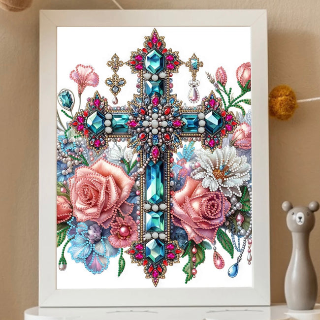 DIY Cross Special Drill Diamond Art Painting - Creative Serenity