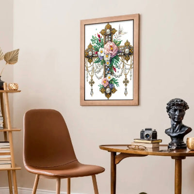 DIY Cross Special Drill Diamond Art Painting - Creative Serenity