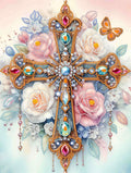 DIY Cross Special Drill Diamond Art Painting - Creative Serenity