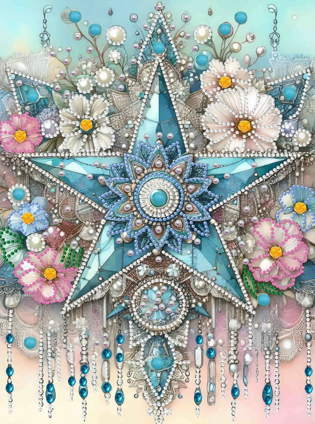 DIY Star Special Drill Diamond Art Painting - Creative Serenity