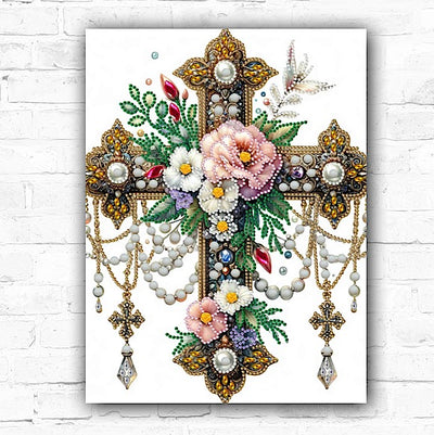 DIY Cross Special Drill Diamond Art Painting - Creative Serenity