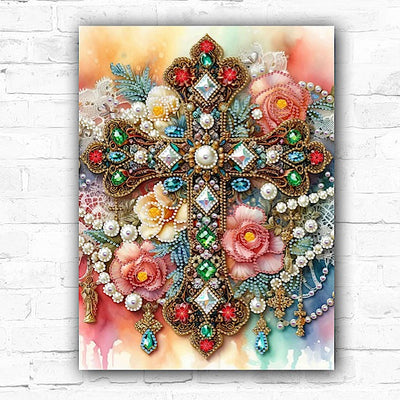 DIY Cross Special Drill Diamond Art Painting - Creative Serenity