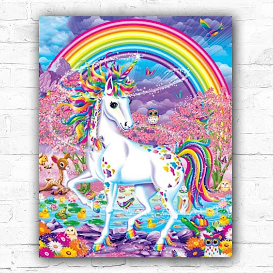DIY Unicorns Paint By Numbers - Creative Serenity