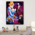 5D Cinderella DIY Diamond Painting 30x40cm - Creative Serenity