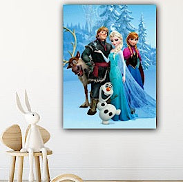 5D Frozen DIY Diamond Painting 30x40cm - Creative Serenity