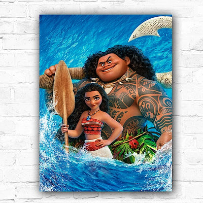5D Moana DIY Diamond Painting 30x40cm - Creative Serenity