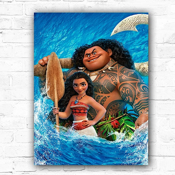 5D Moana DIY Diamond Painting 30x40cm - Creative Serenity