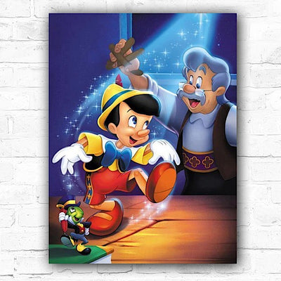 5D Pinocchio DIY Diamond Painting 30x40cm - Creative Serenity