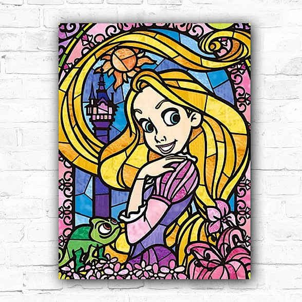 5D Tangled Diamond Mosaic Diamond Art Princess 30x40cm - Creative Serenity