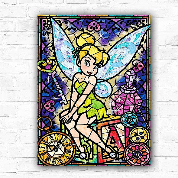 5D Tinkerbell Diamond Mosaic Diamond Art Princess 30x40cm