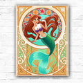 Ariel 5D Diamond Painting Princess 30x40cm - Creative Serenity