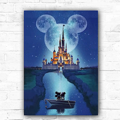 DIY Disney Land Diamond Art Painting Kit - Creative Serenity