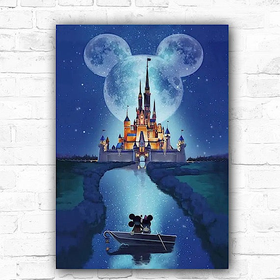 DIY Disney Land Diamond Art Painting Kit - Creative Serenity