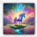 DIY Majestic Unicorn AB Drill Diamond Art Painting - Creative Serenity
