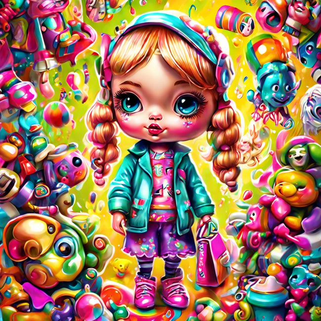 DIY Little Kid Dreams Diamond Art Painting Art Kit