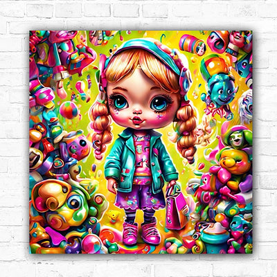 DIY Little Kid Dreams Diamond Art Painting Art Kit