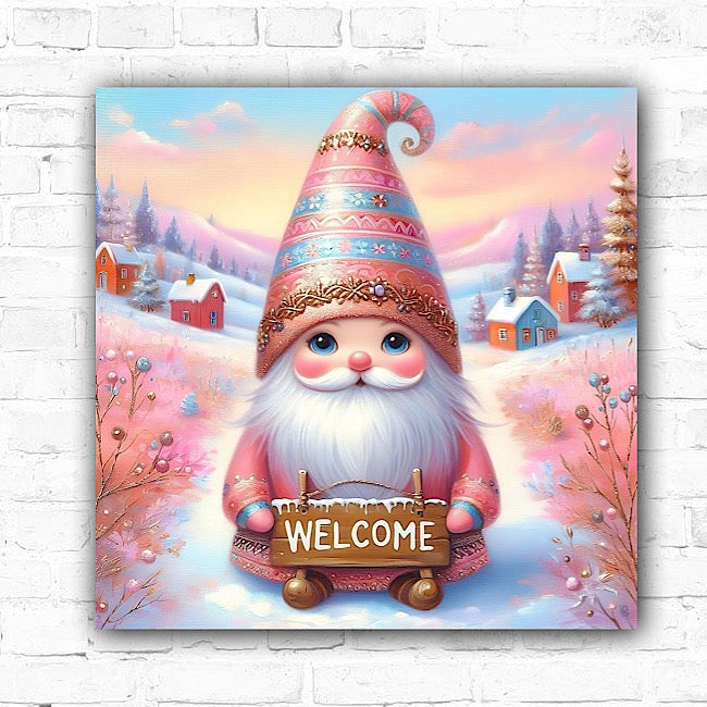 DIY Welcome Gnome Diamond Art Painting Art Kit