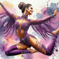 DIY Dancer Paint By Numbers Oil Painting