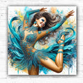 DIY Dancer Paint By Numbers Oil Painting