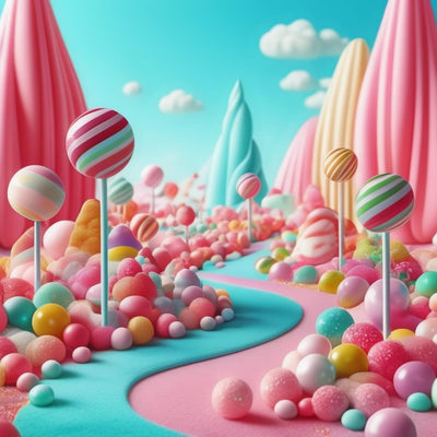 DIY Candy Lane Diamond Art Painting Art Kit