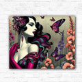DIY Woman With Butterflies Diamond Art Painting Art Kit
