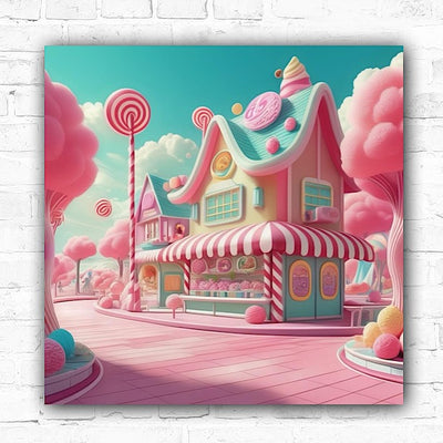 DIY Candy House Diamond Art Painting Art Kit