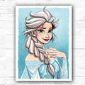 DIY Elsa Oil Painting By Numbers Princess