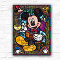 DIY Mickey Mouse Cartoon Mosaic 5D Diamond Art Painting 30x40cm