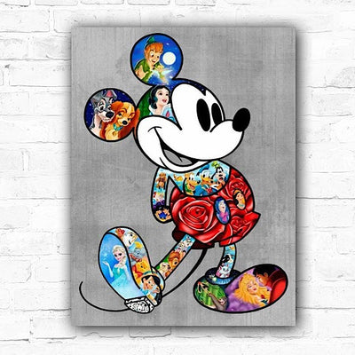 DIY Mickey Mouse Diamond Art Painting 30x40cm