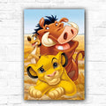 DIY The Lion King Painting By Numbers Oil Art