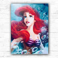DIY The Little Mermaid Diamond Art Painting 5D