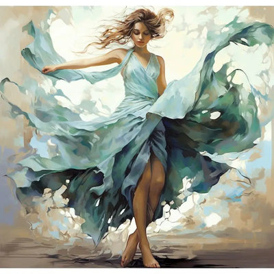 DIY Pretty Woman Paint By Number Woman Art - Creative Serenity