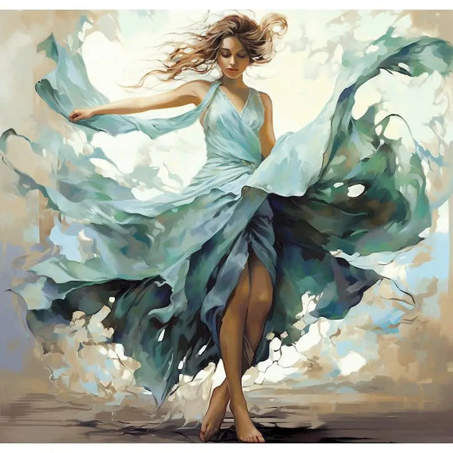 DIY Pretty Woman Paint By Number Woman Art - Creative Serenity