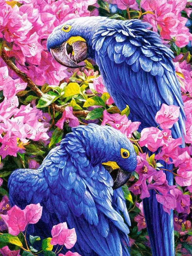 DIY Parrot 5D Diamond Art Painting 30x40cm - Creative Serenity