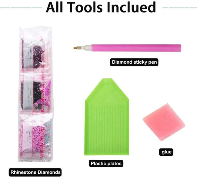 DIY Unicorn Diamond Art Painting Kit 20x20cm - Creative Serenity