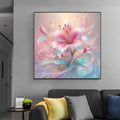 Large Pink Lily Flower 5D Diamond Art Painting - Creative Serenity