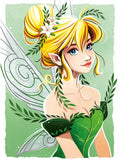 DIY Tinkerbell Oil Painting By Numbers Princess - Creative Serenity