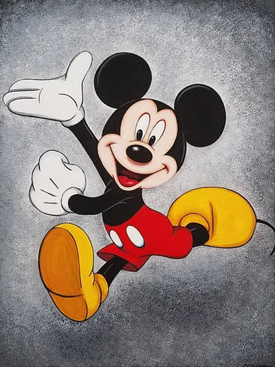 DIY Mickey Mouse Diamond Art Painting 30x40cm - Creative Serenity