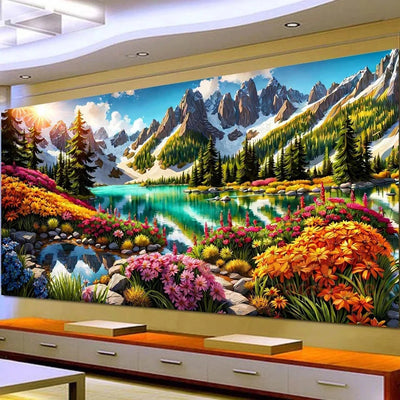 Large Landscape 5D DIY Diamond Art Painting - Creative Serenity