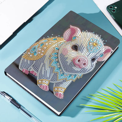 DIY Animal Diamond Art Notepad - Creative Serenity
