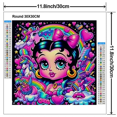 DIY Betty Boop Diamond Art Painting - Creative Serenity