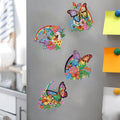 DIY Kids Butterflies Diamond Art Refrigerator Magnets - Creative Serenity