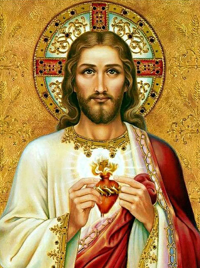 DIY Jesus Sacred Heart Diamond Art Painting - Creative Serenity