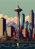 DIY Seattle 5D Diamond Art Painting - Creative Serenity
