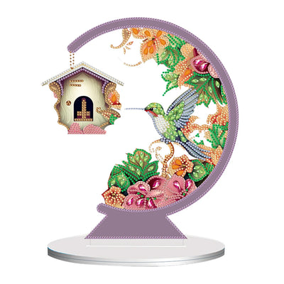 DIY Moon Diamond Art Painting Ornament - Creative Serenity