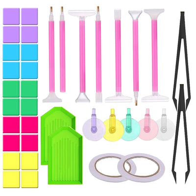 5D Diamond Art Painting Pen Kit Set - Creative Serenity