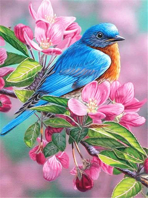 DIY Bird 5D Diamond Art Painting 30x40cm - Creative Serenity