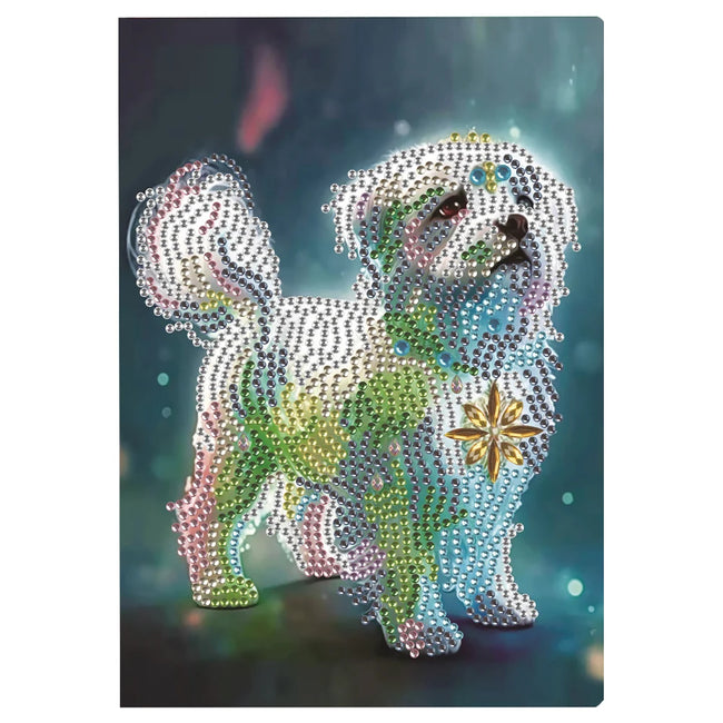 DIY Animal Diamond Art Notepad - Creative Serenity