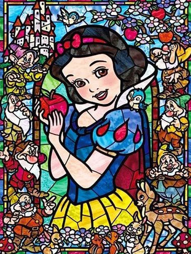 5D Snow White Diamond Mosaic Diamond Art Princess 30x40cm - Creative Serenity